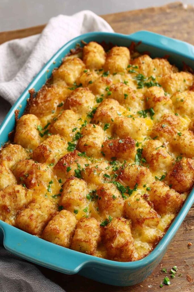 Pioneer Woman Tater Tot Casserole with Sausage Recipe