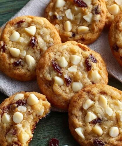 Pioneer Woman White Chocolate Cranberry Cookies Recipe