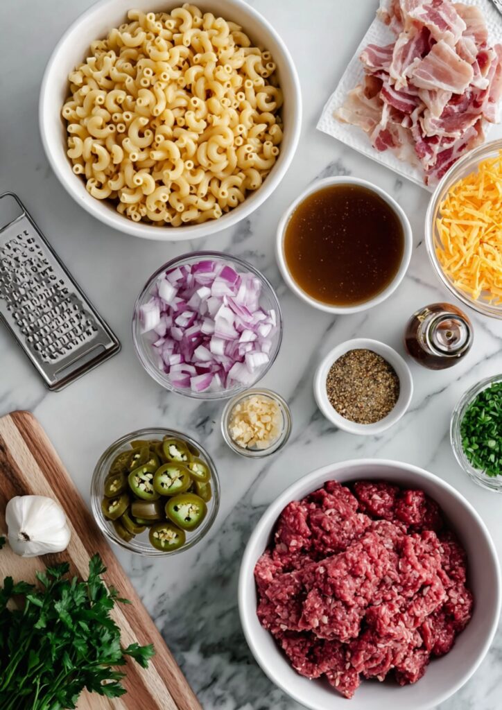 Pioneer Woman Jalapeno Bacon Cheeseburger Mac Recipe