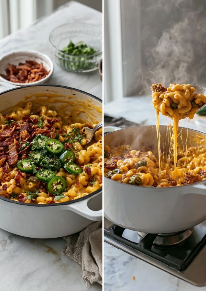 Pioneer Woman Jalapeno Bacon Cheeseburger Mac Recipe